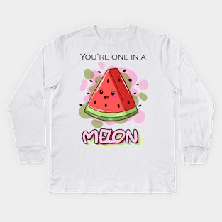 You're one in a MELON Kids Long Sleeve T-Shirt